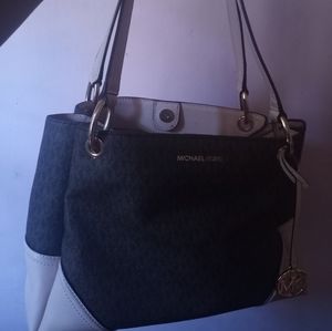 Michael Kors Brown and pink  Shoulder Bag